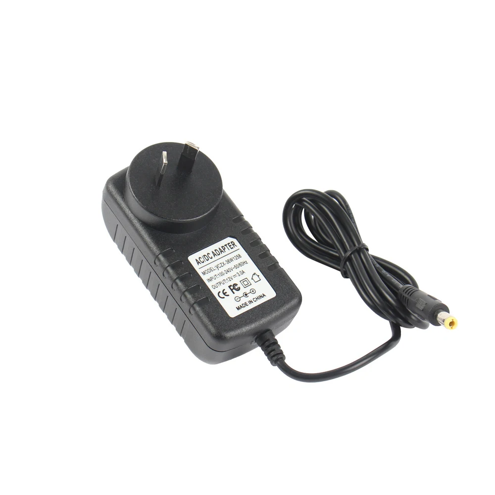 AC100-240V конвертер DC12V 24 В 2A 2000mA Plug Питание eu/us/uk/au для светодио дный полосы света, камер безопасности