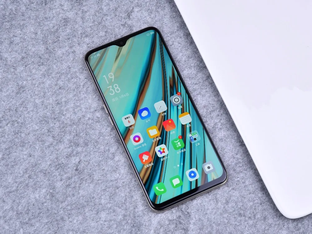 OPPO A9 4G LTE мобильный телефон Helio P70 Android 9,0 6,5" Капля воды полный экран 6 Гб ram 128 ГБ rom 3* камеры отпечатков пальцев OTG