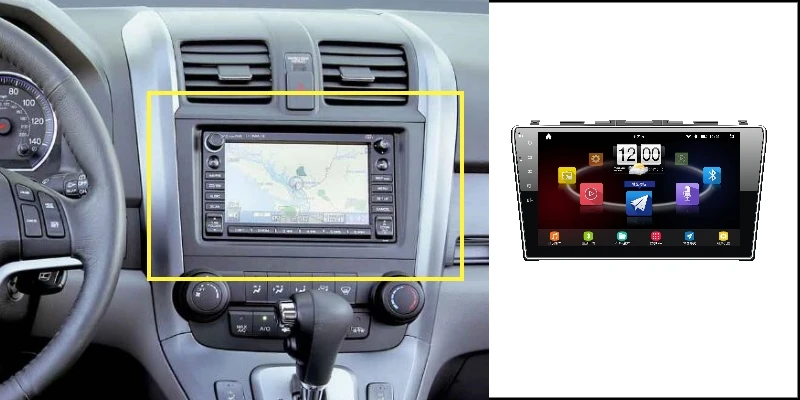 Perfect For HONDA For CR-V CRV 3 2007~2011 LiisLee Car Multimedia TV DVD GPS Audio Hi-Fi Radio Stereo Original Style Navigation NAV NAVI 1