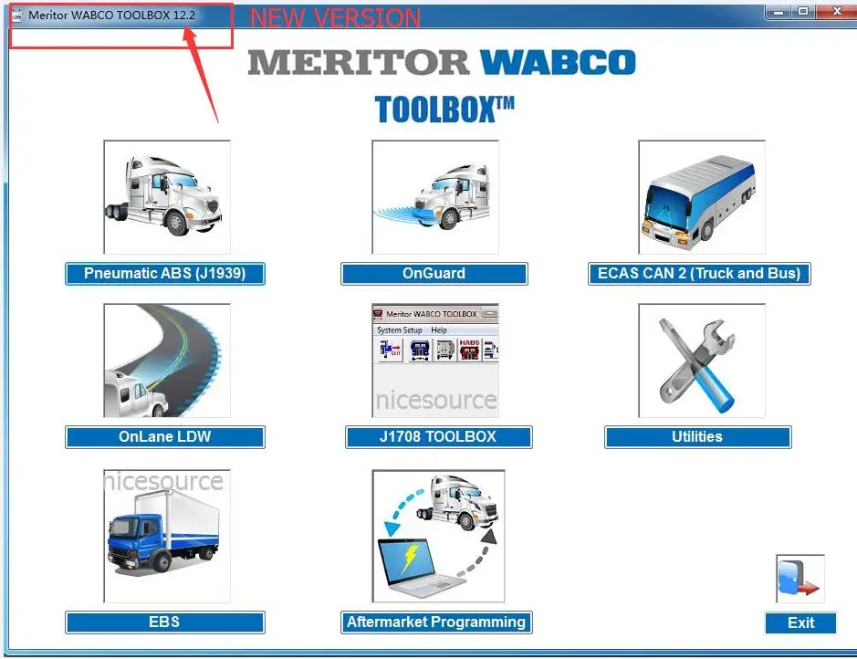 

2016 new version Meritor Wabco Toolbox 12.2 newer than 12.1+ crack file for unlimited install