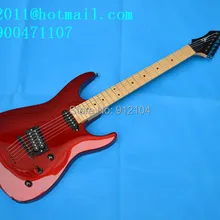 Большой Джон Одиночная волна электрогитара в красном цвете с корпус из липы и через мост F-1921