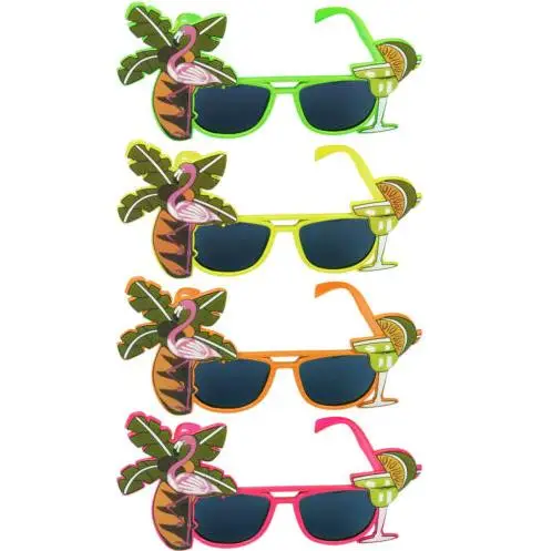 Funny Novelty Hawaii Party Dress Costume ananas Lunettes De Soleil Eye Glasses