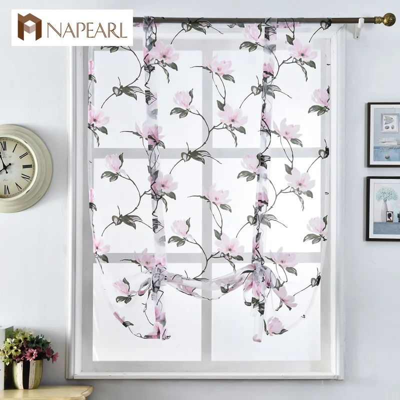 floral design kitchen curtains short kitchen curtains sheer short curtains roman blinds door modern tulle fabrics - Designer Kitchen Blinds floral design kitchen curtains short kitchen curtains sheer short curtains roman blinds door modern tulle fabrics - Designer Kitchen Blinds