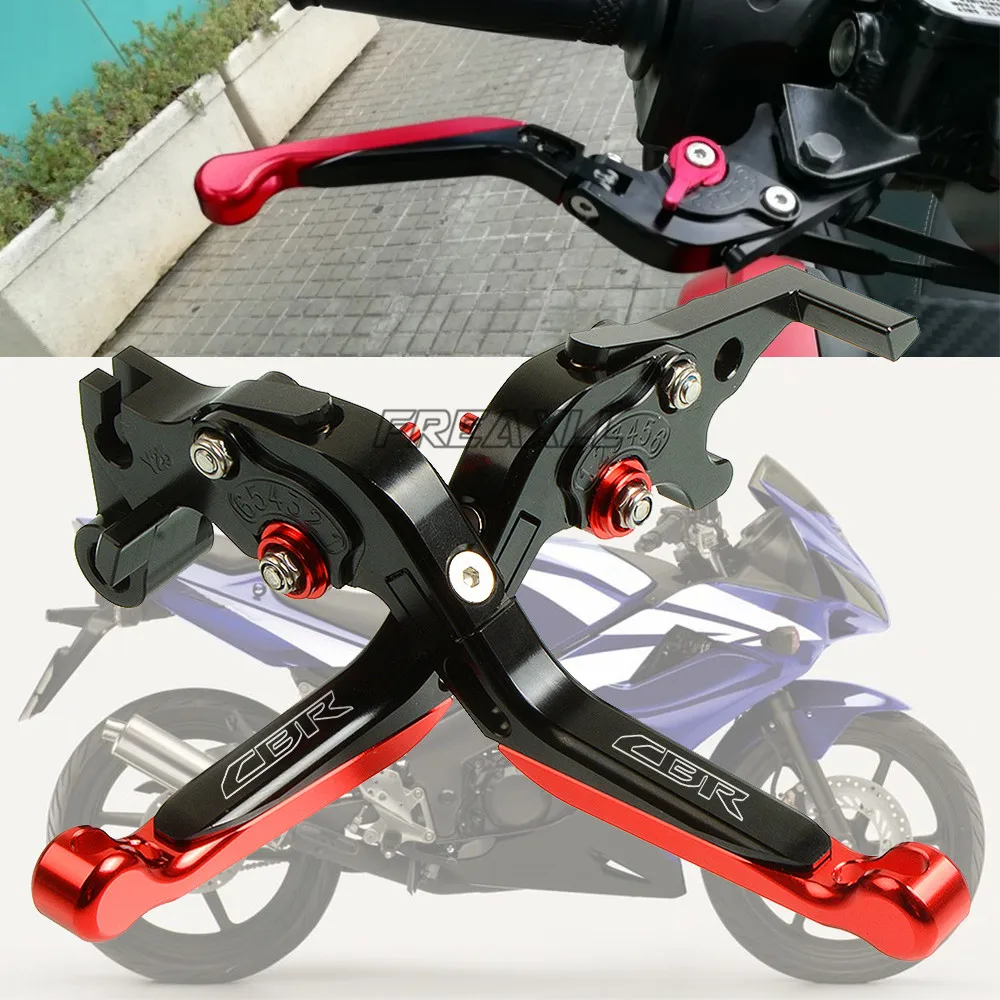 

Foldable Extendable Motorcycle Brake Clutch Levers For Honda CBR125R CBR150R CBR250R CBR300R CBR500R CBR 125 150 250 300 500 R