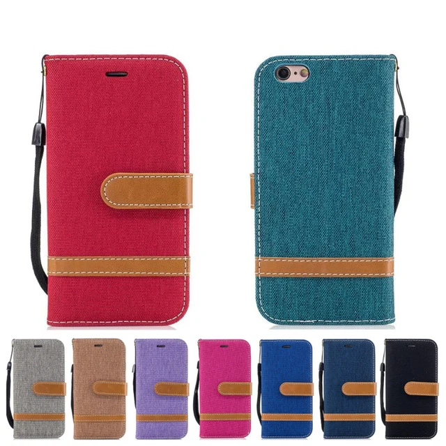 

Cowboy Cases For Apple iPhone XS Max 8 7 Plus Denim Cloth Fundas For iPhone XR X 5S SE 6S Contrast Color Jean Canvas aapl pre