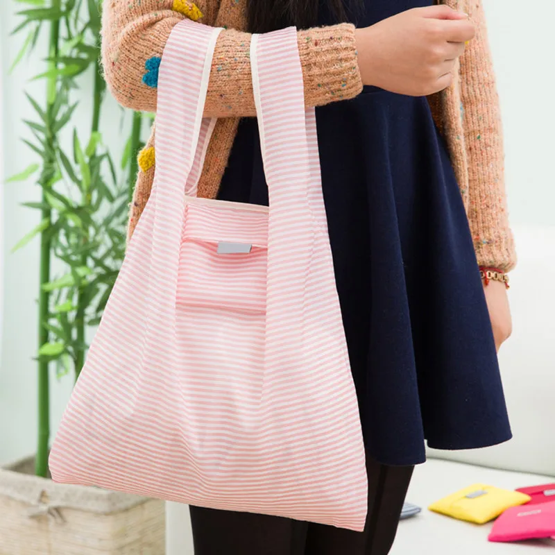 Shopping Bag Handbag Storage Foldable Reusable Oxford Cloth Tote For Grocery Key Chain BS88 Shopping Bag Handbag Storage Foldable Reusable Oxford Cloth Tote For Grocery Key Chain BS88