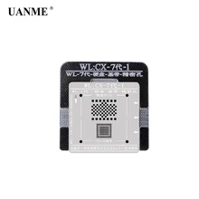 UANME WL Best for iphone 6 6s 6sp Plus CPU NAND A7 A8 A9 A10 processor BGA reball Tin Net Stencil Great Repairing Tool base