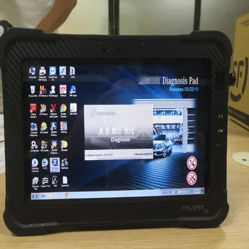 

Xplore Xslate B10 IX101B2 i5 5350U 1.80GHz Rugged Tablet 8GB 512GB 4G LTE with MB Star C4 C5 software X-entry/das/dts/vediamo