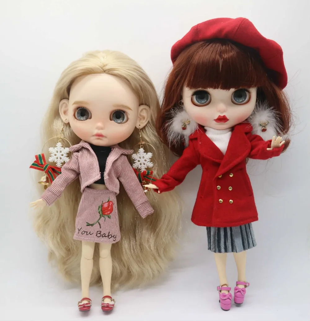 Blyth куклы аксессуары серьги|Куклы| |