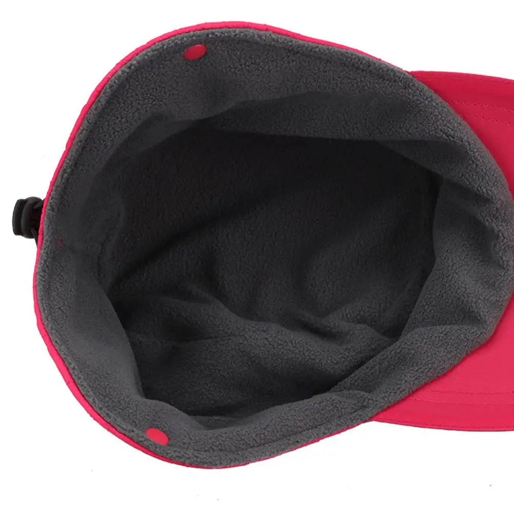 MISSKY Мужская/Женская флисовая черная шапка, одноцветная теплая остроконечная шапка для осени и зимы
