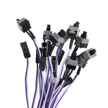10pcs lot font b Computer b font Host Switch Line Restarting Power Line AXT font b