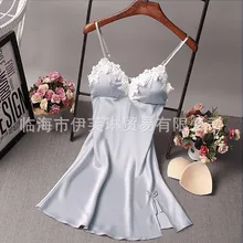 Сексуальные розовые женские шелковые пижамы, ночная рубашка, ночная рубашка, мини-ночная рубашка, юбка на подтяжках, пижамы из вискозы без рукавов для женщин, M-XL