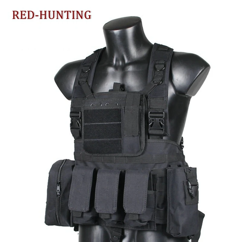 Регулируемый штурмовой жилет MOLLE RRV тактический Мягкий Molle для страйкбола