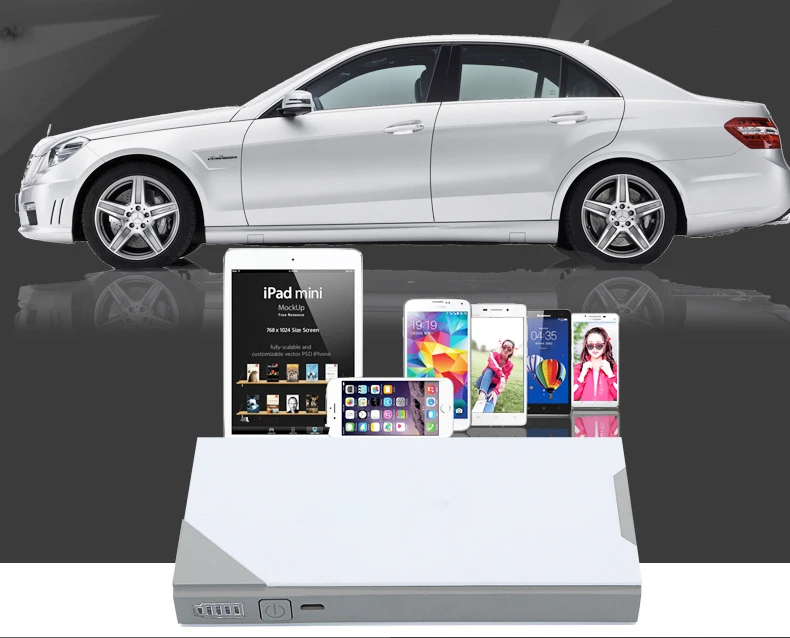 Hot Selling Mini Portable Car Jump Starter 12V External Battery Charger Auto Emergency Start Power Bank