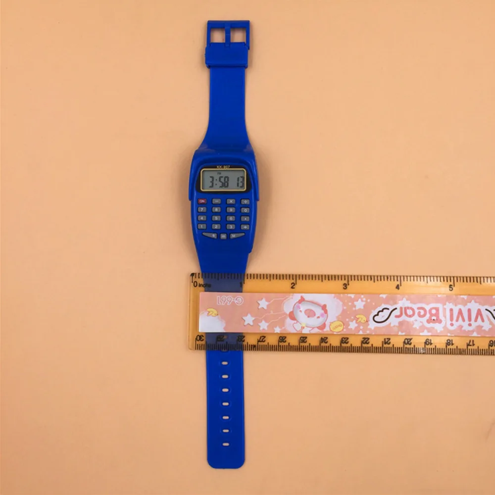 Noyokere حاسبة حاسبة رقمية مع وظيفة عارضة سيليكون led ووتش الرياضة للأطفال الأطفال multifunction Noyokere حاسبة حاسبة رقمية مع وظيفة عارضة سيليكون led ووتش الرياضة للأطفال الأطفال multifunction