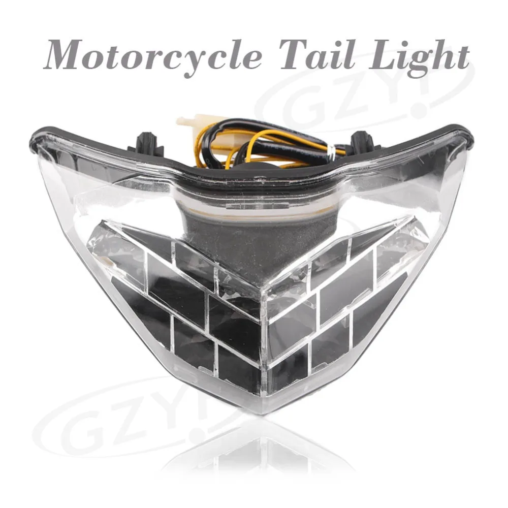 

For Kawasaki Ninja 300 2013 2014 Integrated LED Rear Tail Light Turn Signal Clear