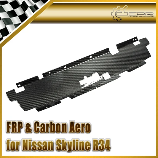 Us 116 1 10 Off Car Styling For Nissan Skyline R34 Gtt Carbon Fiber Cooling Slam Panel Glossy Fibre Auto Engine Body Kit Interior Racing Trim In