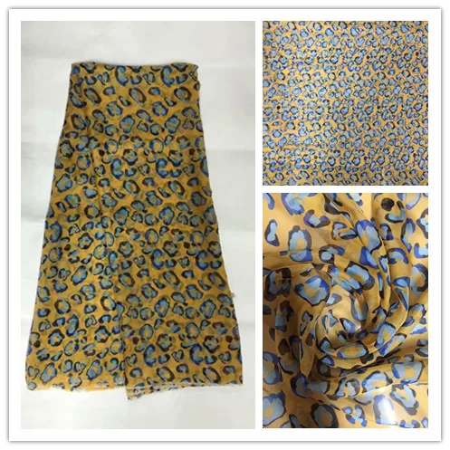 

140cm 6momme people belt printed chiffon silk 100%mulberry silk garment materials summer dress DIY clothes fabrics DSF27