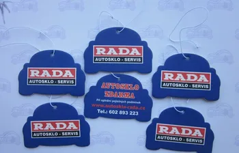 

Free Shipping Via Fedex or DHL , 2017 new design OEM bucket shape paper car air freshener