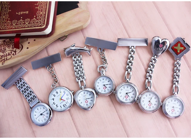 Clip Nurse Doctor Pendant Pocket Quartz Red Cross Brooch Nurses Watch Fob Hangin Clip Nurse Doctor Pendant Pocket Quartz Red Cross Brooch Nurses Watch Fob Hangin