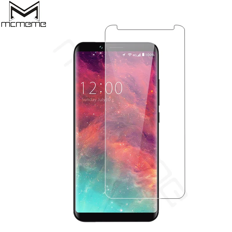 MCMEME For UMIDIGI S2 Pro Tempered Glass 9H 2.5D Slim HD Clear Protective Film For UMIDIGI S2 S 8 Lite Premium Screen Protector