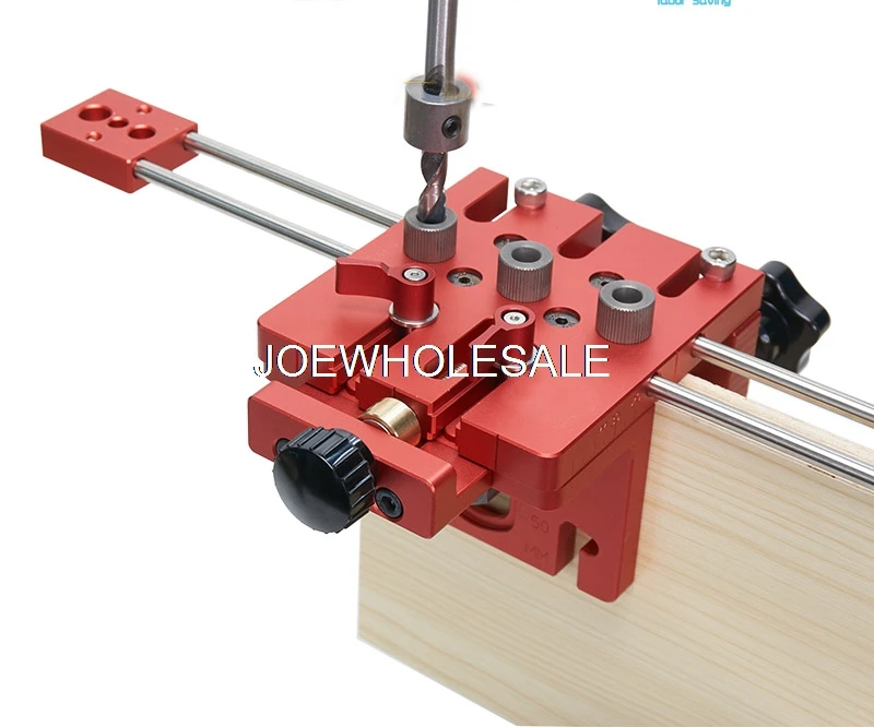  DIY Woodworking Joinery High Precision Dowel Jigs Kit3 in 1 Drilling locatorwoodworking drilling gu