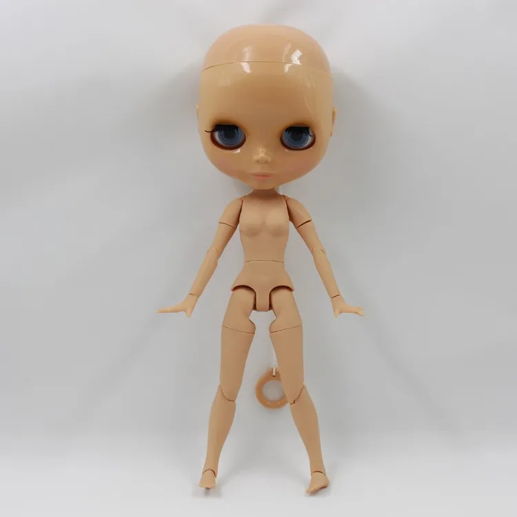 T3 joint body Nude blyth кукла без волос загар кожа Заводская кукла подходит для DIY Изменение BJD игрушка для девочек