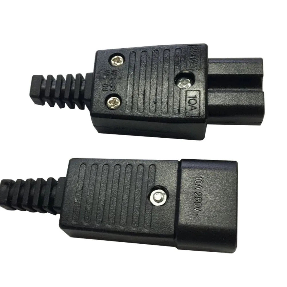 

5 Pairs IEC C14 Male+C13 Female Inline Rewirable Main Power Plug Connector AC 250V 10A LO88