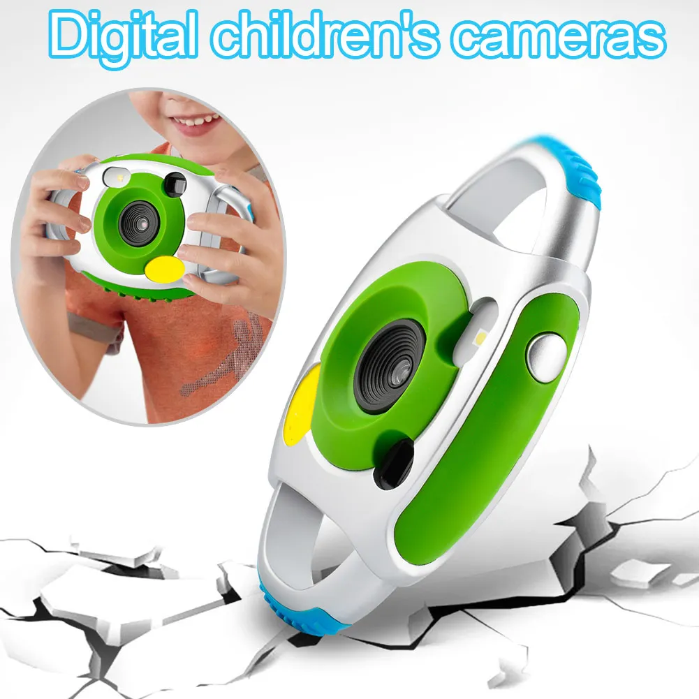 

New Pcam Kids Digital Camera with Soft Silicone Protective Shell Children Camera Toy @JH