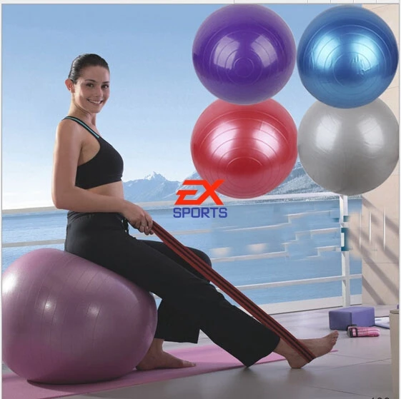1 шт. 65 cm йога мяч для упражнений Фитнес мяч для аэробики для прибор для занятия йогой для здорового образа жизни тела Беременность обслуживание во время родов 4 вида цветов ES1322