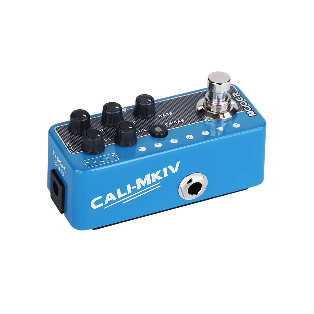 MOOER 017 CALI MK IV Electric Guitar Pedal High Quality Dual Channel Preamp Gain Volume Controls Each Channel Independent 3 Band MOOER 017 CALI MK IV Electric Guitar Pedal High Quality Dual Channel Preamp Gain Volume Controls Each Channel Independent 3 Band