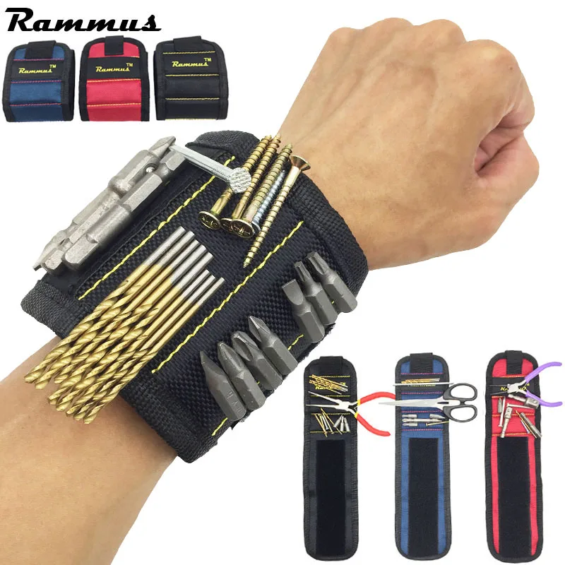 Rammus Wrist Support Strong For Screw Nail Holder Wristband