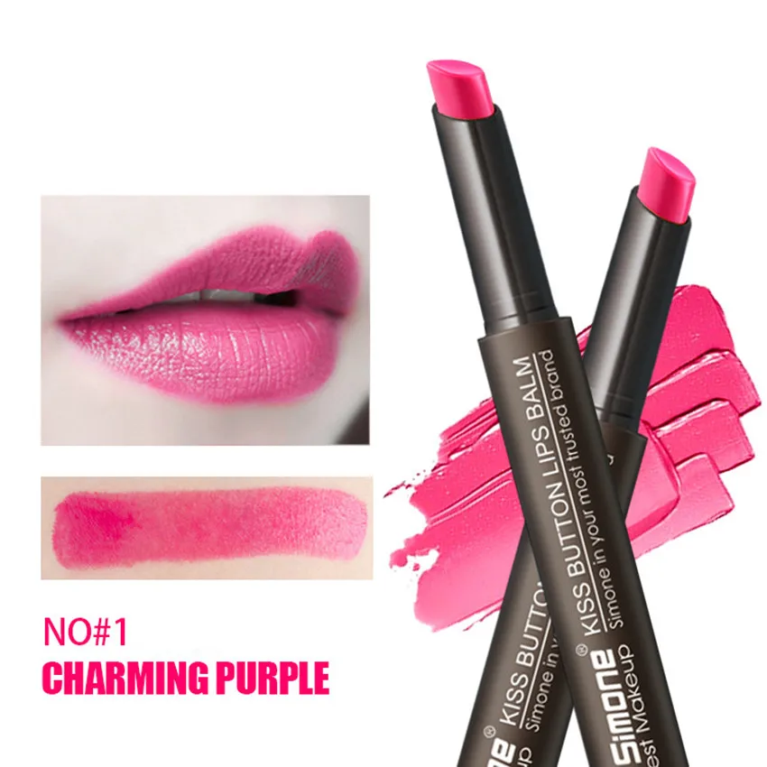 As shown Кнопочная помада Yingrun color lipstick увлажняющий крем шелковистый и стойкий maquiagem 50 - Цвет: As shown