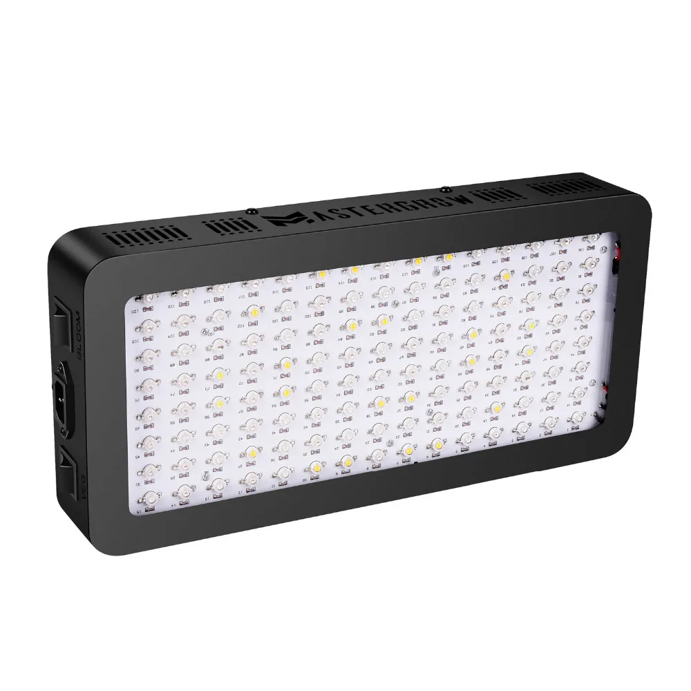 Полный спектр 300/600/800/900/1000/1200/1800/2000W LED Grow Light 410-730nm для комнатных растений и цветок парниковых расти палатку