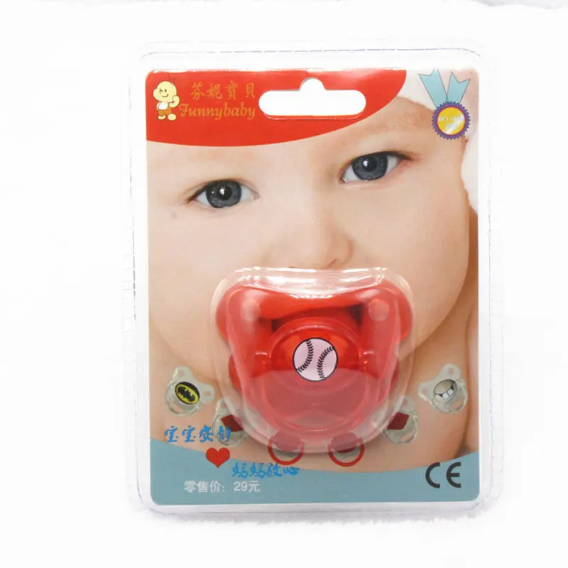 Funny Pacifiers Silicone Baby Pacifier BPA Free Dummy for Baby Food