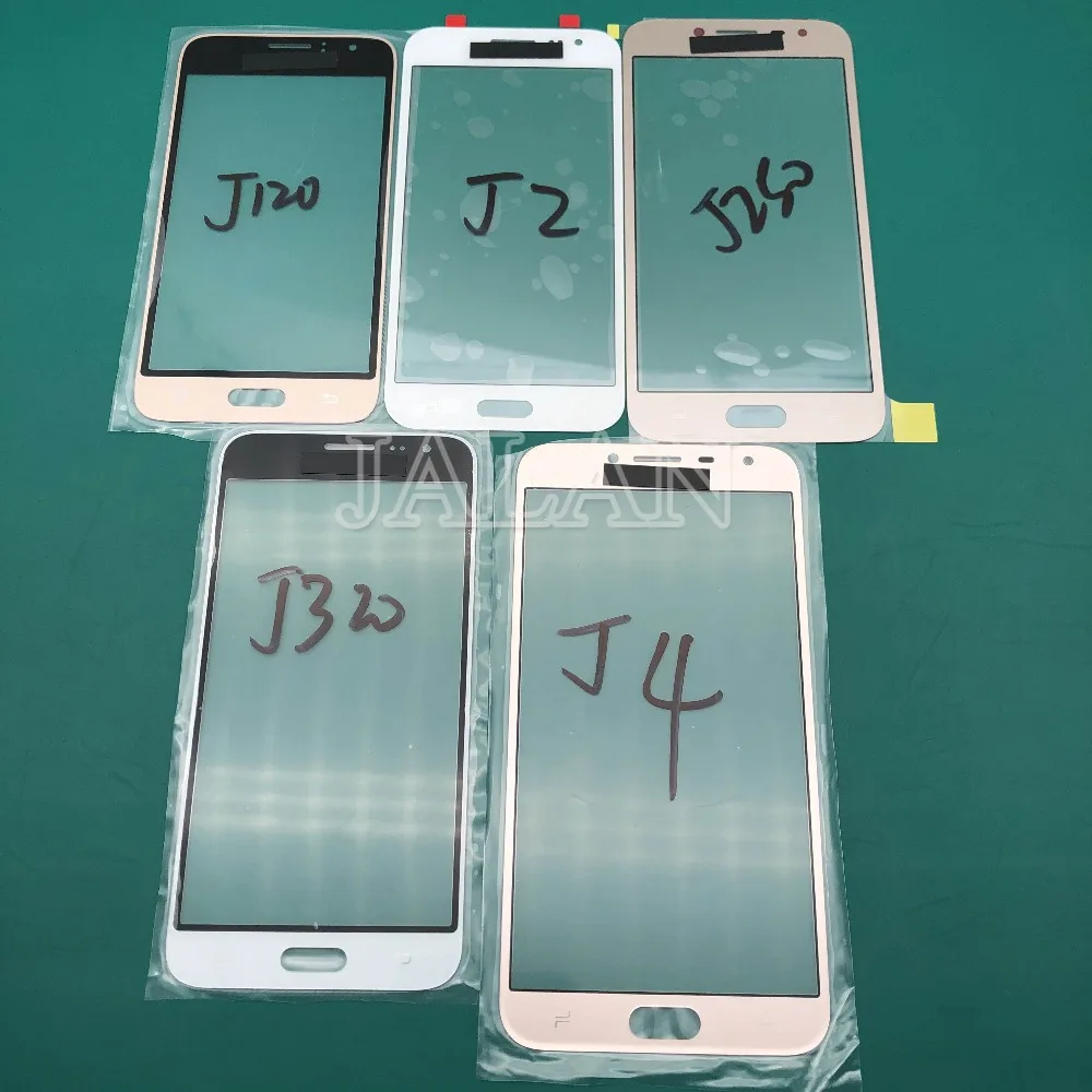 

2pcs Glass panel For Samsung galaxy J120/J2/J250/J320/J4 display touch screen glass laminating mobile phone repair refurbish