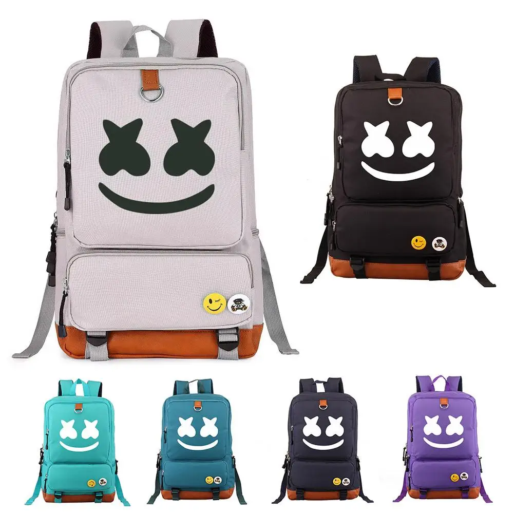 

DJ Marshmello Printed Fashion Unisex Large Capacity Backpack Travel School Bag