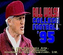 Bill Walsh College Football-16-битный MD игровой Картридж для консоли MegaDrive Genesis | Электроника