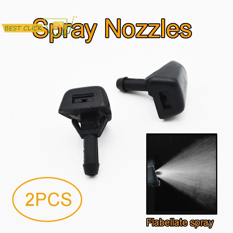 

2PCS/Set Front Windscreen Windshield Wiper Washer Jet Nozzle For Volvo C30 V40 S40 V50 C70 S70 S80 XC70 XC90 Water Spray
