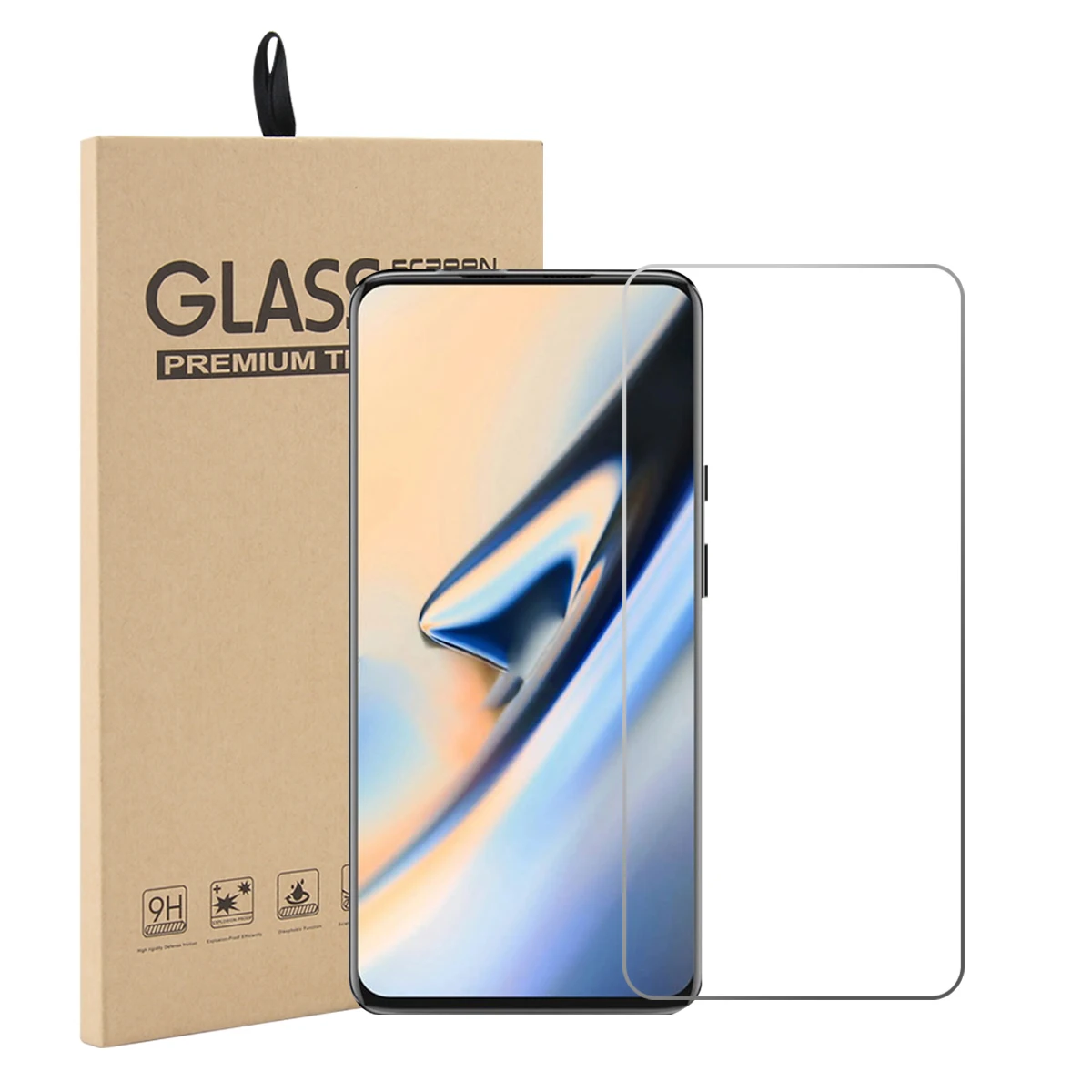 Для Oneplus 7 Pro защита экрана против царапин 9H закаленное стекло для One Plus 1 + защитная