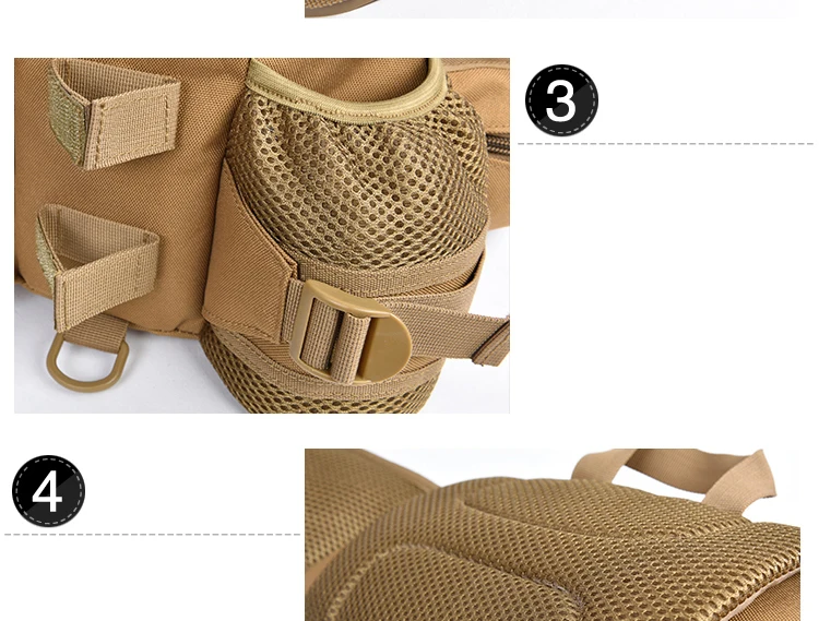 Big Camping Hunting Travel Hiking Fanny Pack Outdoor Multi-Purpose Messenger Bags Military Tactal Sports Waist Bags (8)