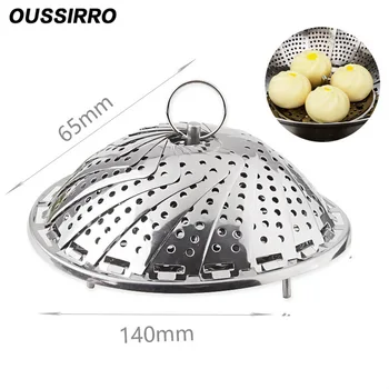 

1pc tainless Steel Steamer Pressure Cooker Rack Steaming Cabinet Kitchenware Steamed Bun Steamed Steamed Bun Kitchen accessories