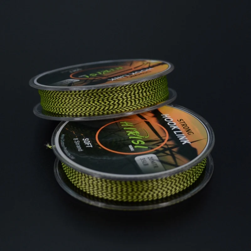 

20M Leadcore Braided Fishing Line 4 Strands PE Lines Camouflage Carp Fishing Line Hair Rigs Hook Link Lead Core Fishing line