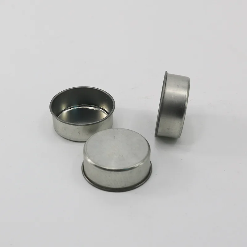 

10pcs Reusable Stainless Steel Tealight Holder DIY Candle Cup Handmade Tealight Cup Raw Material Iron Candle Molds
