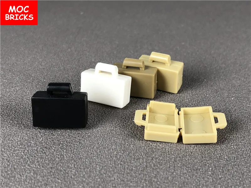10 шт./лот кубики Moc посуда портфель/чемодан подходит с 4449 Обучающие Строительные