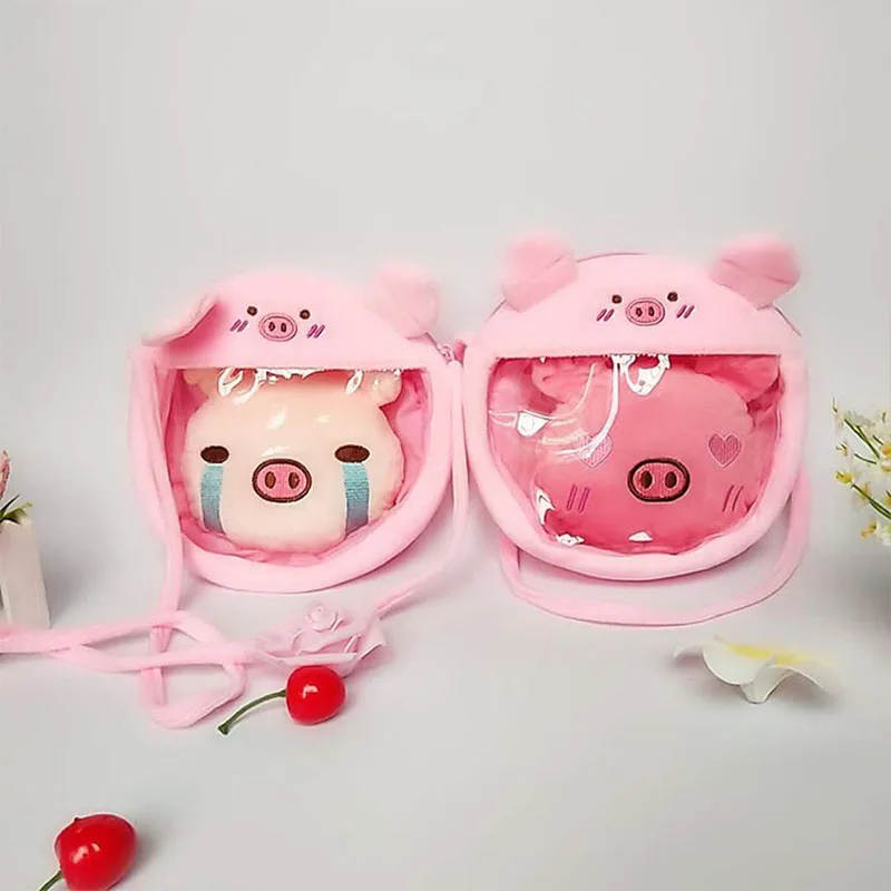 Аксессуары для кукол OB11 1/12 BJD, сумки для кукол OB11 Meijie pig 1/12 BJD, аксессуары для кукол, avoide, Пылевой пакет с мультяшным персонажем