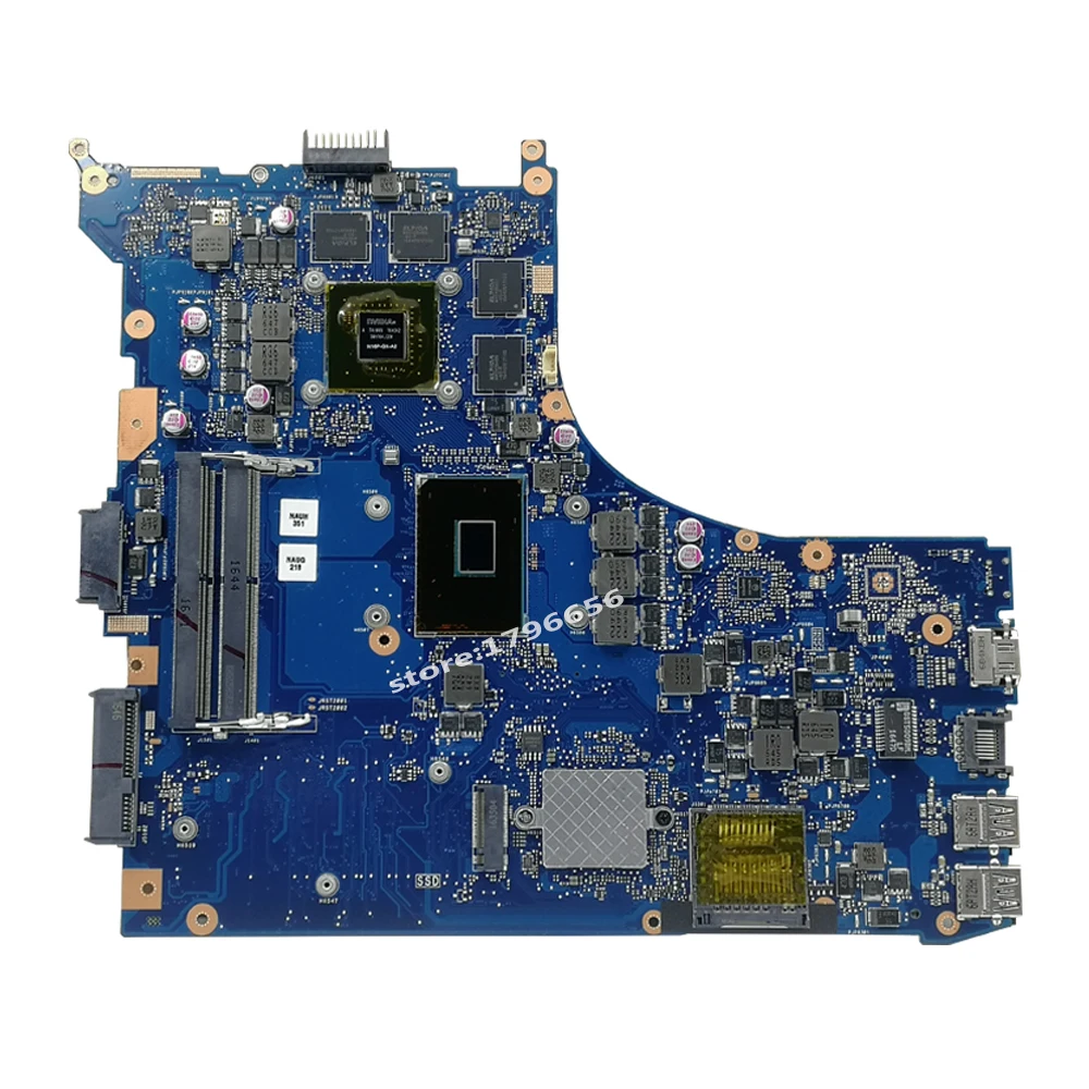 GL552VW اللوحة الأم ل ASUS GL552V ZX50V GL552VW محمول اللوحة اللوحة اختبار موافق 30 دبوس I7-6700HQ GTX960M/4 GB REV2.0