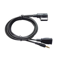Высокое качество автомобиля Aux/USB аудио медиа в интерфейсный кабель адаптер для VW Audi A4 A6 A8 S4 S6 Q5 Q7