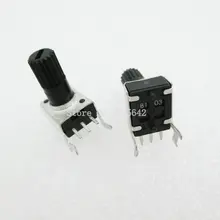 5PCS/LOT RV09 WH09 B10K B103 Potentiometer Adjustable Resistance 12.5mm Shaft 3 Pins 0932 Horizontal adjustable trim pot