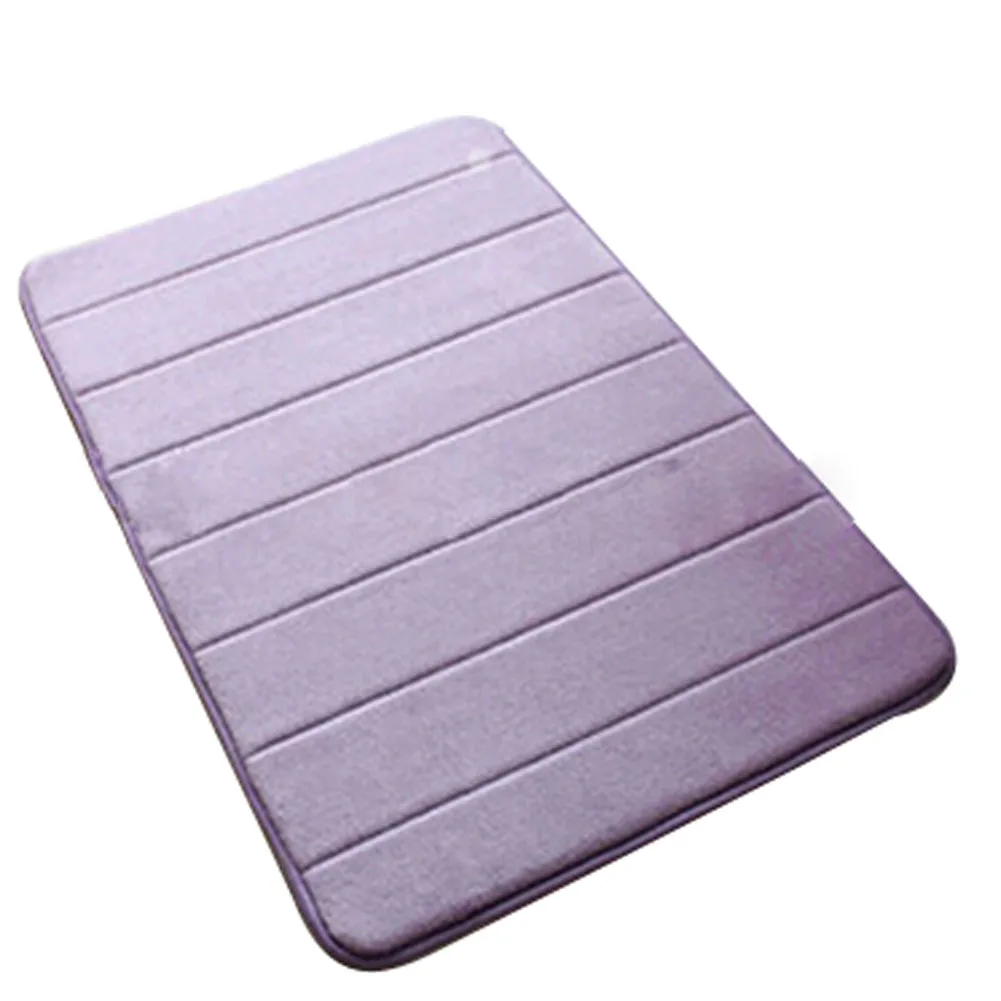 Bath mat memory foam non slip Bath mats 50*80 cotton Super absorbent